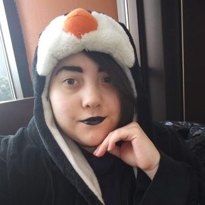 Penguin 🐧 furry hat/gloves